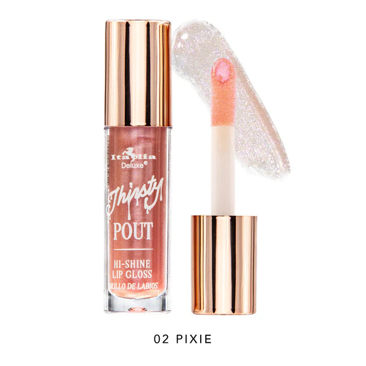 ITALIA DELUXE - Thirsty Pout Hi-Shine Lip Gloss