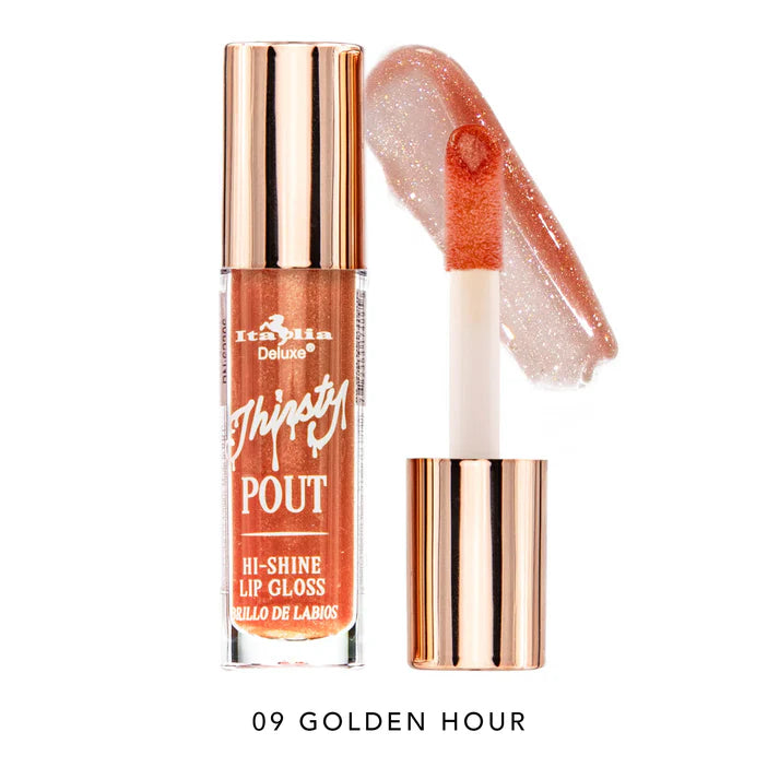 ITALIA DELUXE - Thirsty Pout Hi-Shine Lip Gloss
