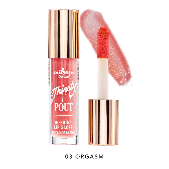 ITALIA DELUXE - Thirsty Pout Hi-Shine Lip Gloss
