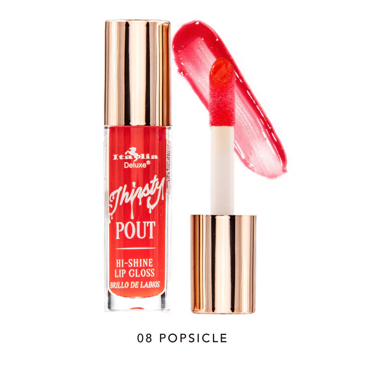 ITALIA DELUXE - Thirsty Pout Hi-Shine Lip Gloss