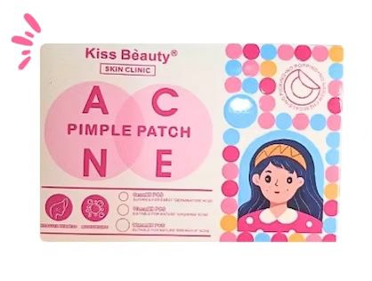 Parches anti-acné Skin Clinic Pimple Patch -KISS BEAUTY