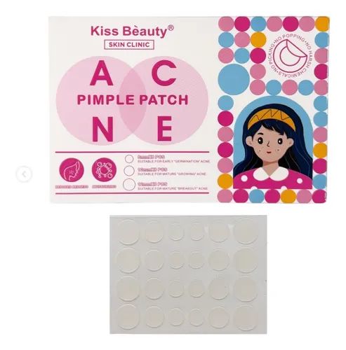 Parches anti-acné Skin Clinic Pimple Patch -KISS BEAUTY