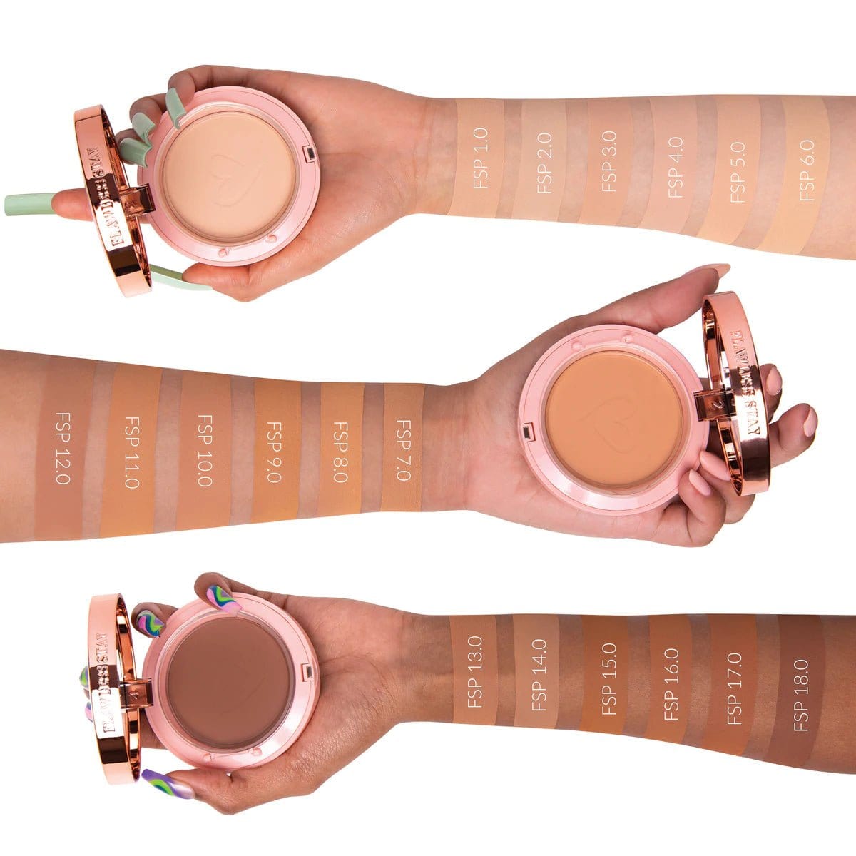 BEAUTY CREATIONS - FLAWLESS STAY BASE EN POLVO