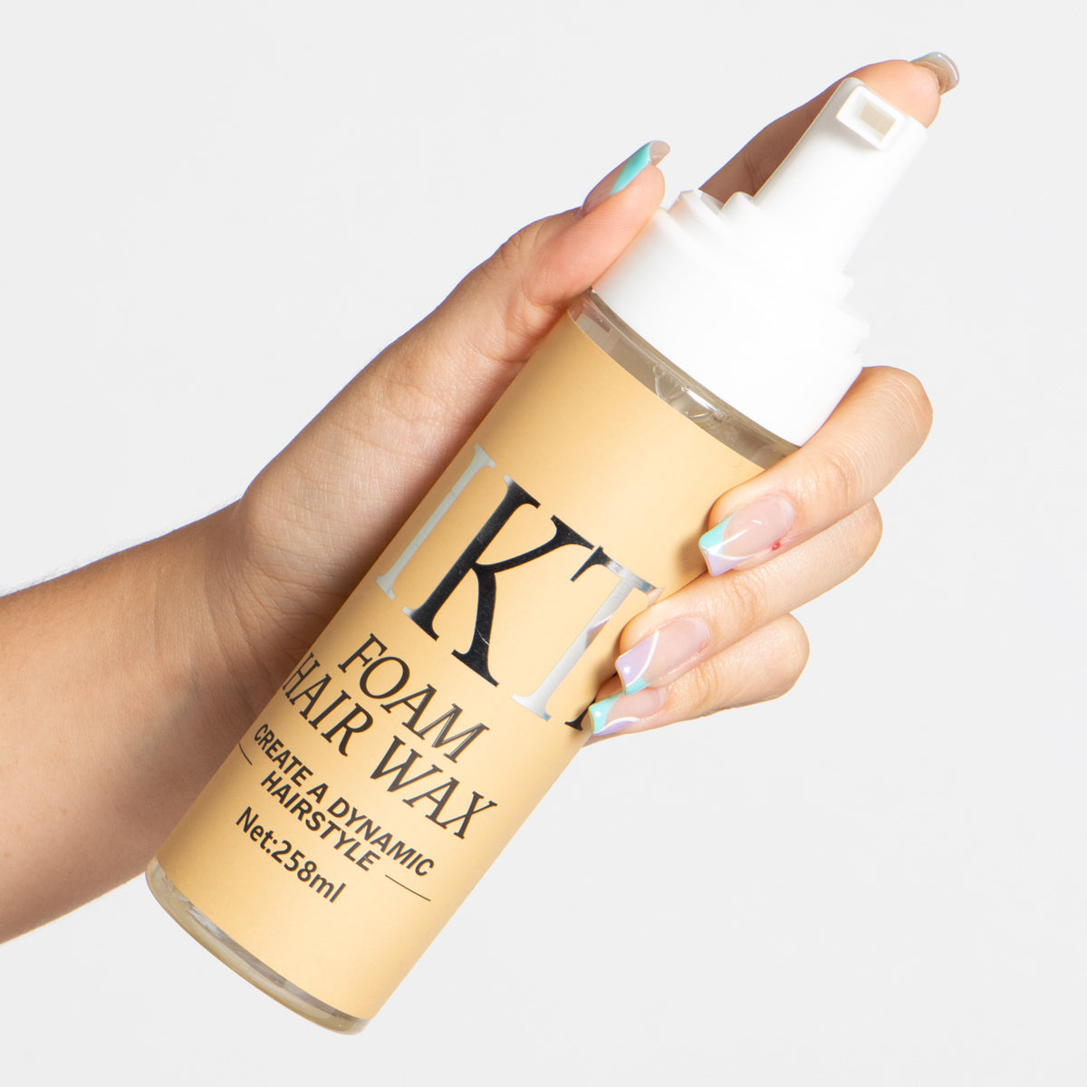 Cera en espuma para el cabello IKT