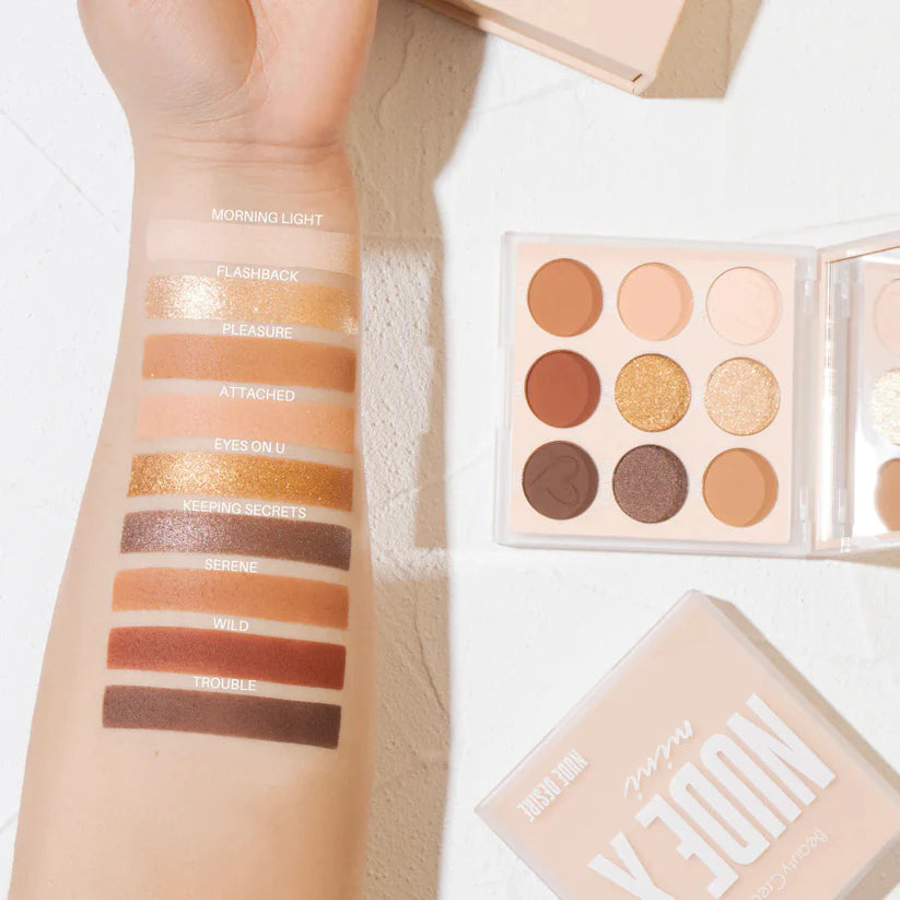 Sombras Nude X Mini Beauty Creations