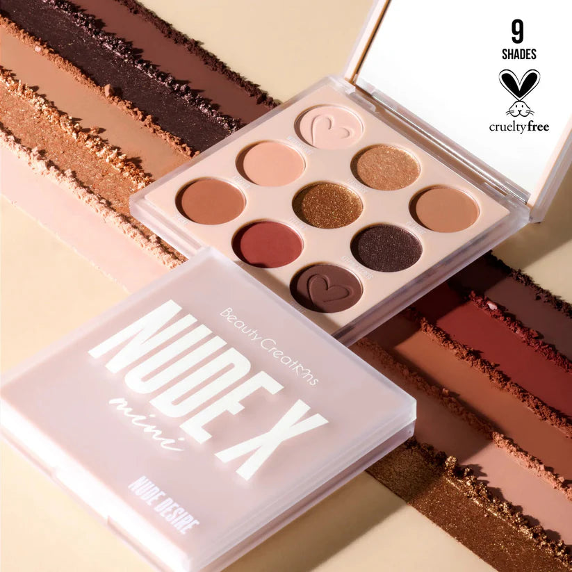 Sombras Nude X Mini Beauty Creations