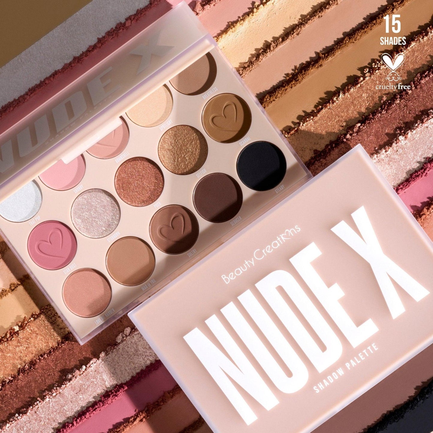 BEAUTY CREATIONS - NUDE X SHADOW PALETTE