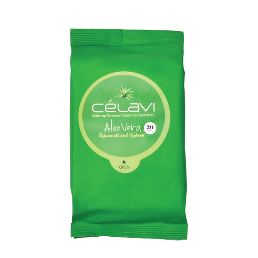 CELAVI - TOALLAS DESMAQUILLANTES ALOE VERA