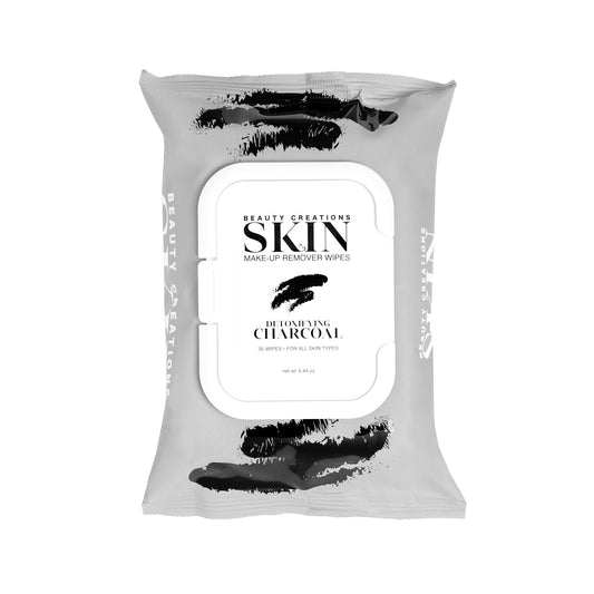 BEAUTY CREATIONS - TOALLITAS REMOVEDORAS DE MAQUILLAJE CHARCOAL