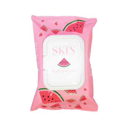 BEAUTY CREATIONS - TOALLITAS REMOVEDORAS DE MAQUILLAJE WATERMELON