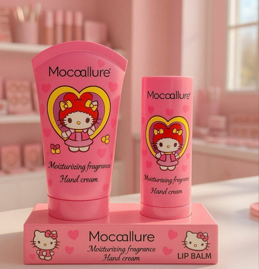 Set My Melody Crema Manos + Balsamo Hidratante Mocoallure