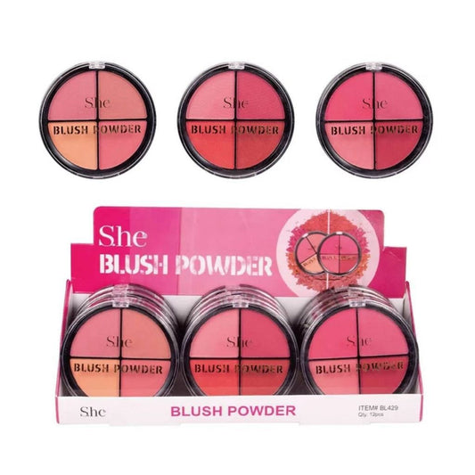 Paleta de Rubor en Polvo "She Blush Powder"