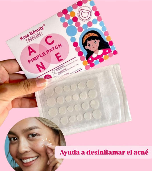 Parches anti-acné Skin Clinic Pimple Patch -KISS BEAUTY