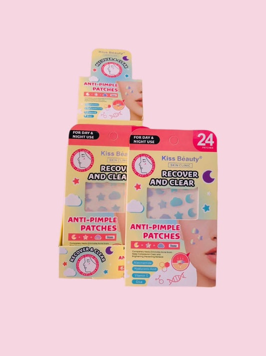 Parches Para Acne Forma de Estrellitas KISS BEAUTY