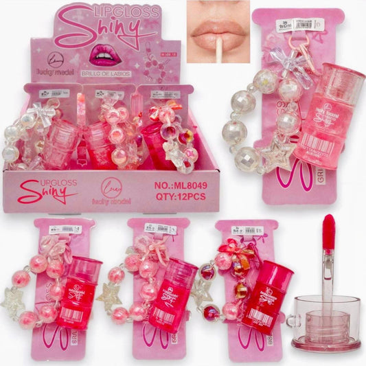 Brillo de labios (lip gloss) de la marca Lucky Model, llamado "Lipgloss Shiny"