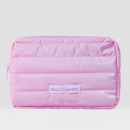 Puff Cosmetic Bag-Pink Beauty Creations