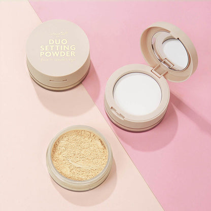Polvo Fijador 2 en 1 Duo Setting Powder Amor'Us