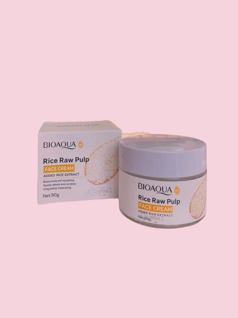 Crema Hidratante de Arroz BIOAQUA