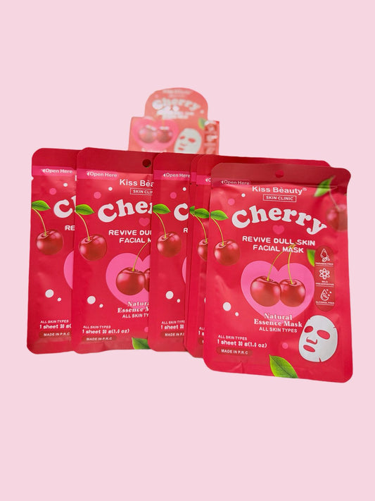 Mascarilla Hidratante- Cherry  KISS BEAUTY