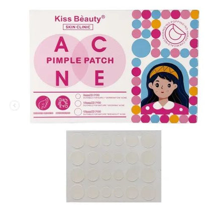Parches anti-acné Skin Clinic Pimple Patch -KISS BEAUTY