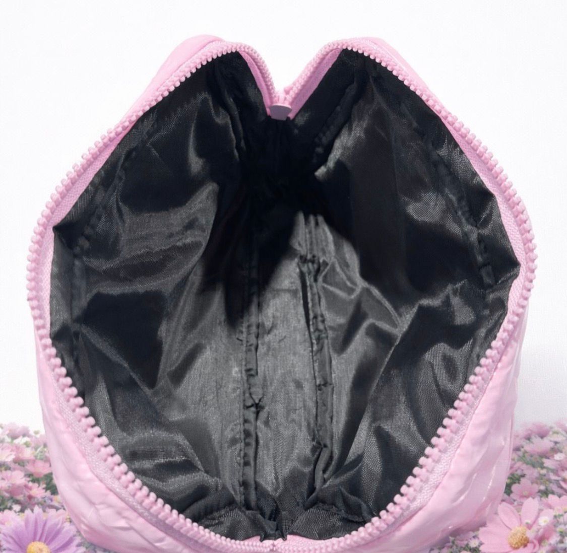 Puff Cosmetic Bag-Pink Beauty Creations