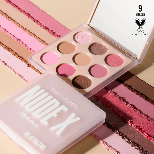 Sombras Nude X Mini Beauty Creations