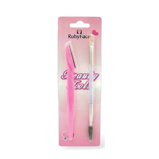 RUBY FACE - SET PERFILADOR DE CEJAS + CEPILLO